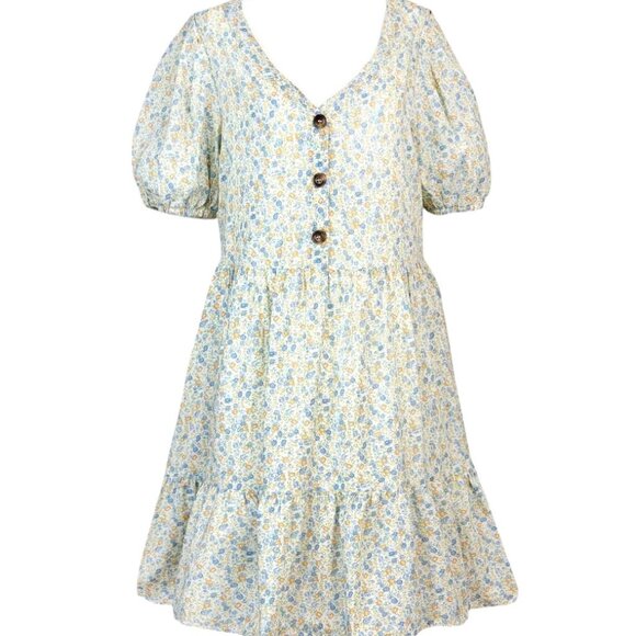 Calista Dresses & Skirts - COTTAGE CORE BOHO COASTAL COWGIRL GARDEN CALISTA FLORAL DRESS  Medium